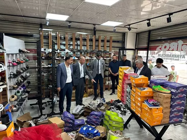 Cizre'de Selden Etkilenen Esnaf ve Vatandaşlara Ziyaret
