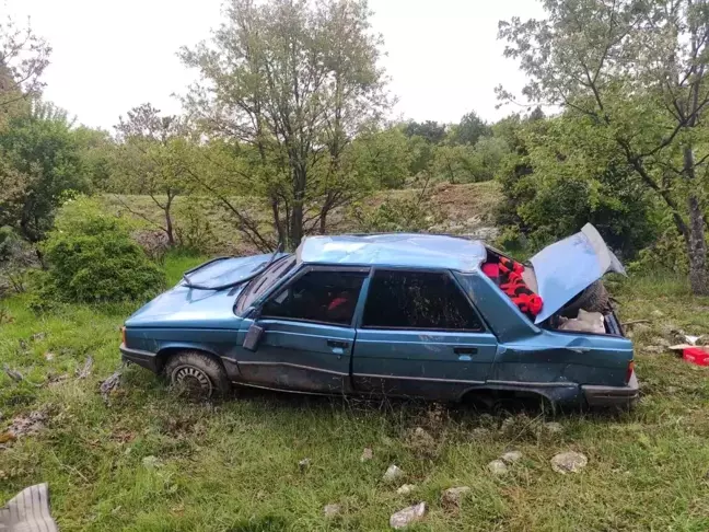 Kütahya'da trafik kazası: 4 kişi yaralandı