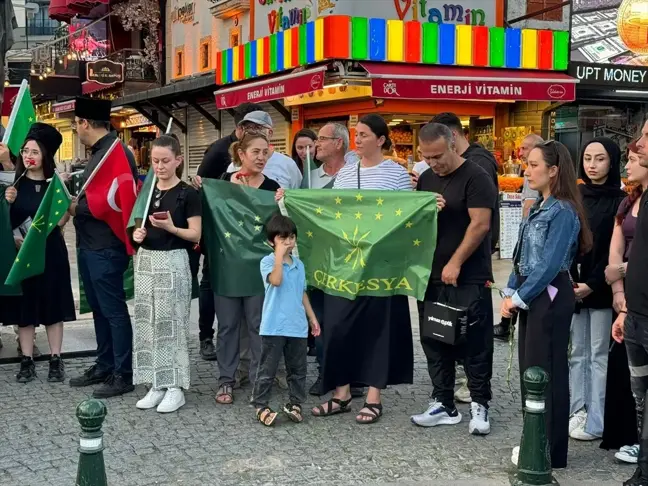 Antalya'da Çerkesler, Çerkes sürgünü ve soykırımını anma etkinliği düzenledi