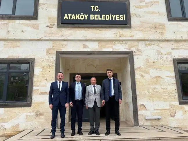 Almus Cumhuriyet Başsavcısı, yeni seçilen belediye başkanlarını ziyaret etti