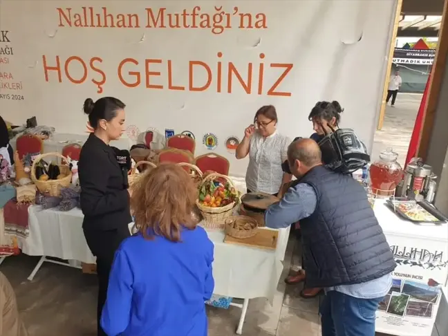 Nallıhan'ın yöresel lezzetleri Ankara Millet Bahçesi'nde tanıtılıyor