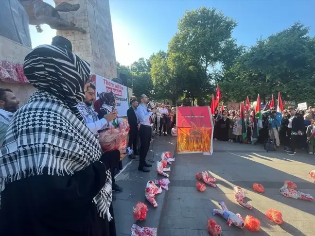 Filistin İnisiyatifi İsrail'in Refah kentindeki saldırıyı protesto etti