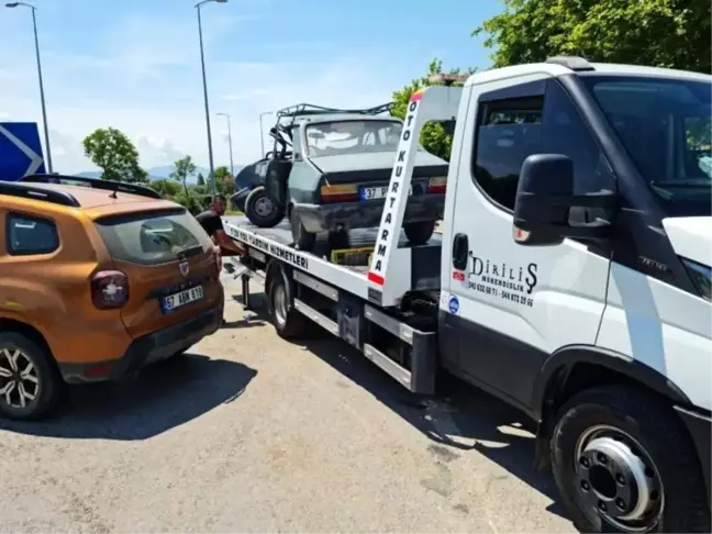 Zonguldak'ta Trafik Kazası: 1 Ölü, 1 Ağır Yaralı