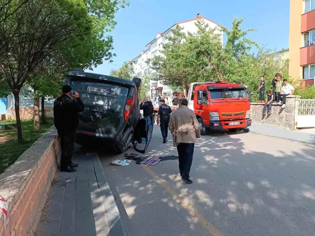 Erzurum'da trafik kazası: 6 kişi yaralandı