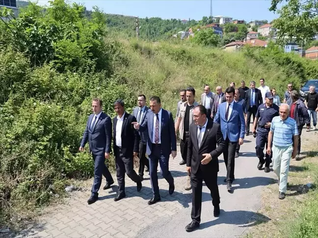 Zonguldak Valisi Kilimli ve Çaycuma'da ziyaretlerde bulundu