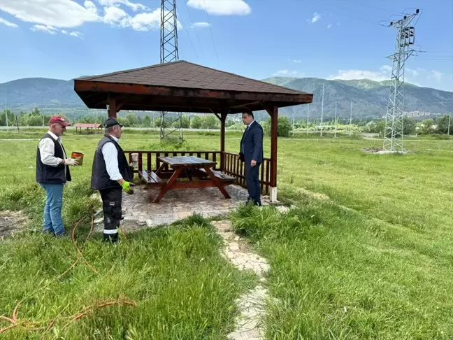 Sivas'ın Akıncılar ilçesinde yıpranan kamelyalar onarıldı