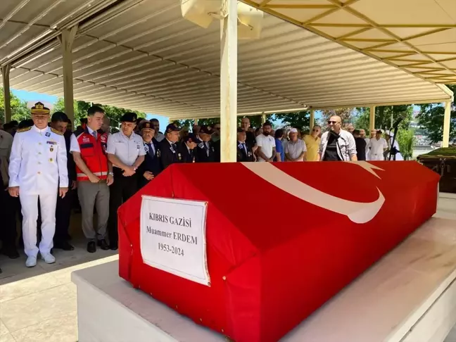 Kıbrıs gazisi Muammer Erdem Zonguldak'ta toprağa verildi