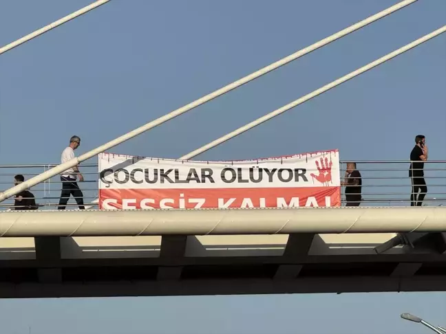 Kocaeli'de Filistin'e Destek Eylemi