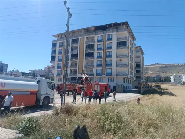 Batman'ın Gercüş ilçesinde çıkan yangın söndürüldü