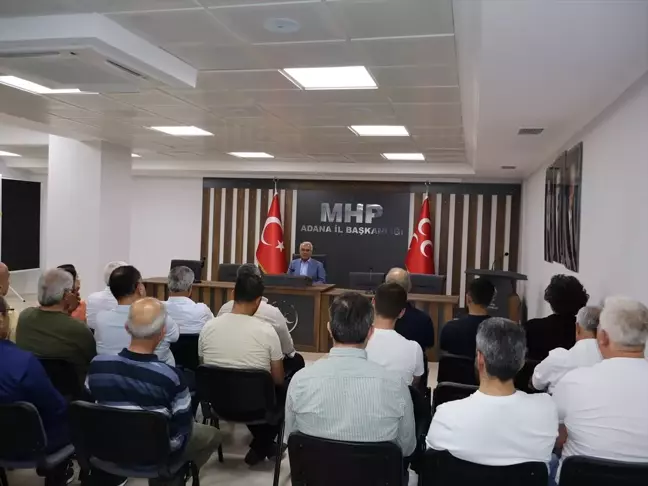 MHP Adana İl Başkanı Yusuf Kanlı Başkanlığında Yönetim Kurulu Toplantısı Düzenlendi