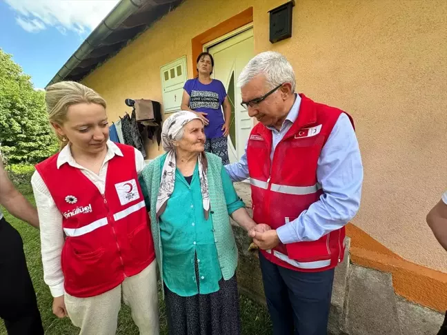 Türk Kızılay ve TDV, Bosna Hersek'teki ihtiyaç sahiplerine kurban eti dağıttı