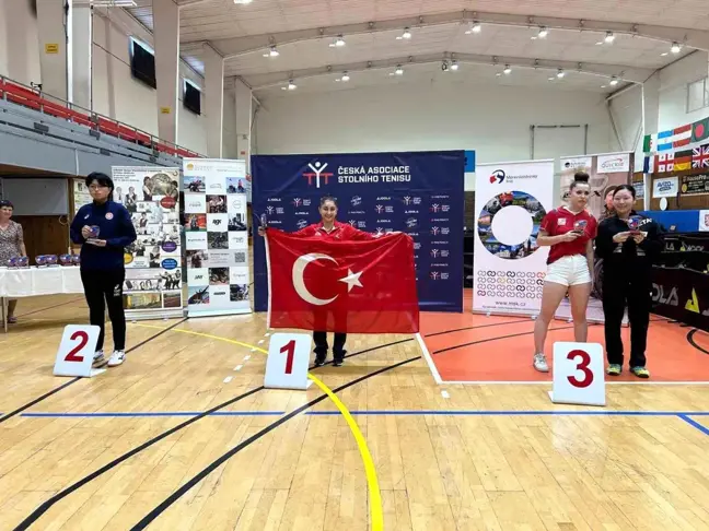 Özel sporcu Ebru Acer'den Altın Madalya!