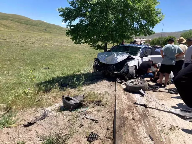 Erzurum'da trafik kazasında 8 kişi yaralandı