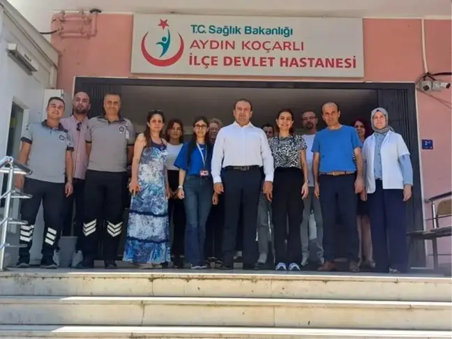 Aydın İl Sağlık Müdürü Koçarlı İlçe Devlet Hastanesi'ni ziyaret etti