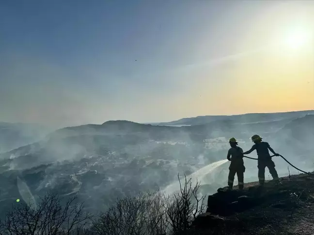 Çanakkale'de Assos Antik Kenti'nde Yangın Kontrol Altına Alındı