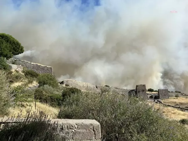 Çanakkale'deki Yangın Kontrol Altına Alındı