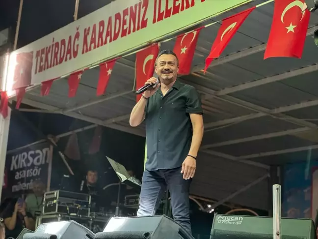 Tekirdağ'da 20. Geleneksel Yayla Şenlikleri Sinan Yılmaz Konseriyle Son Buldu