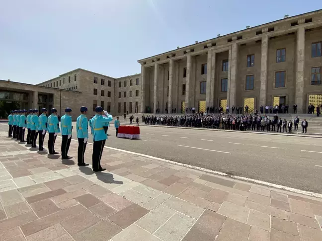 Celal Bayar'ın kızı Nilüfer Gürsoy için TBMM'de tören düzenlendi