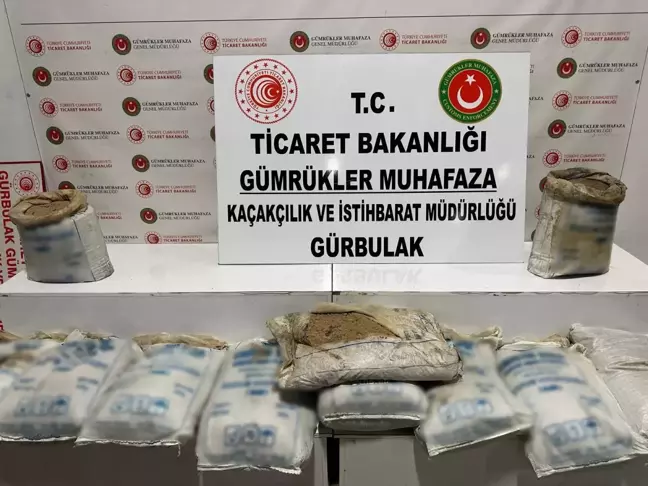 Gürbulak Gümrük Kapısı'nda 240 Kilo Eroin Ele Geçirildi