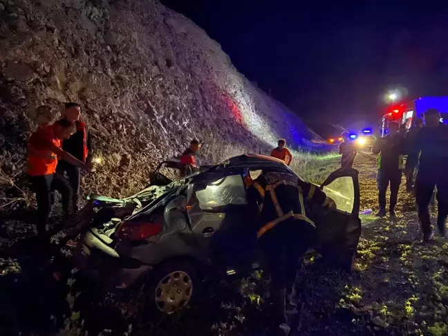 Gerede'de Otomobil Takla Attı: 1 Ölü, 2 Yaralı