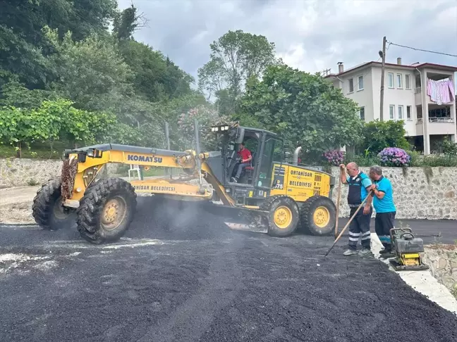 Trabzon'da Kelebek Hastası İçin Yol Asfaltlandı