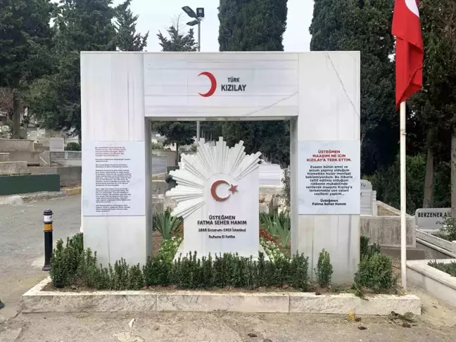 Milli mücadelenin kadın kahramanlarından 'Kara Fatma' lakaplı Üsteğmen Fatma Seher Erden anıldı