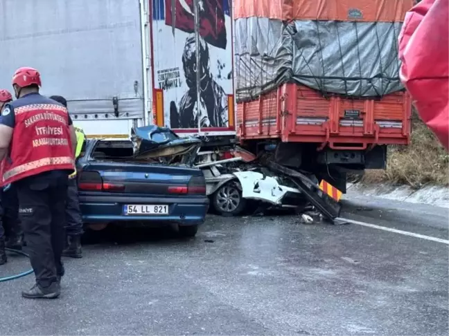 Sakarya'da Zincirleme Kaza: 1 Ölü, 6 Yaralı