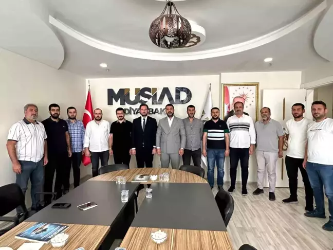 MÜSİAD Diyarbakır Şubesine Alanya ve Şanlıurfa Şubelerinden Ziyaret