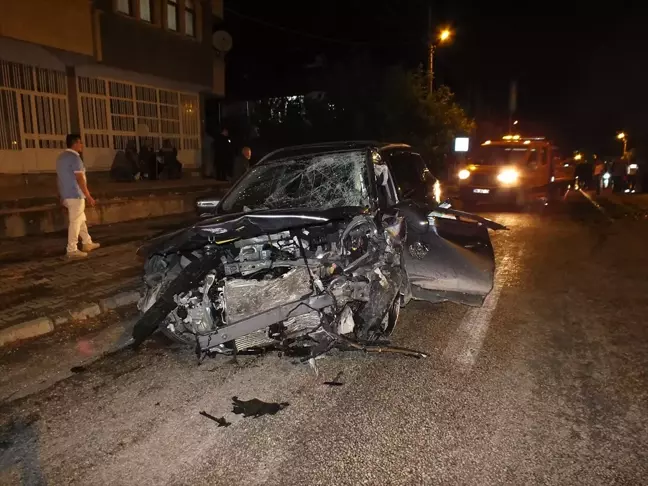 Tokat'ta trafik kazası: 1 ölü, 1 yaralı