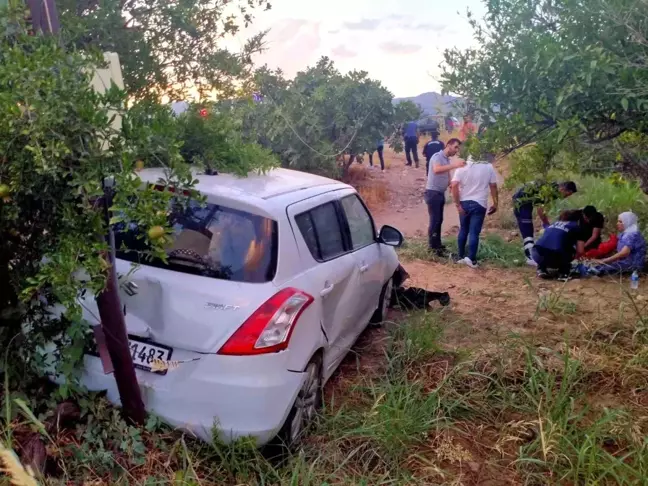 Aydın'da trafik kazası: 2 kişi yaralandı