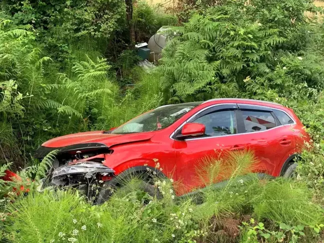 Sinop'ta trafik kazası: 2 kişi yaralandı