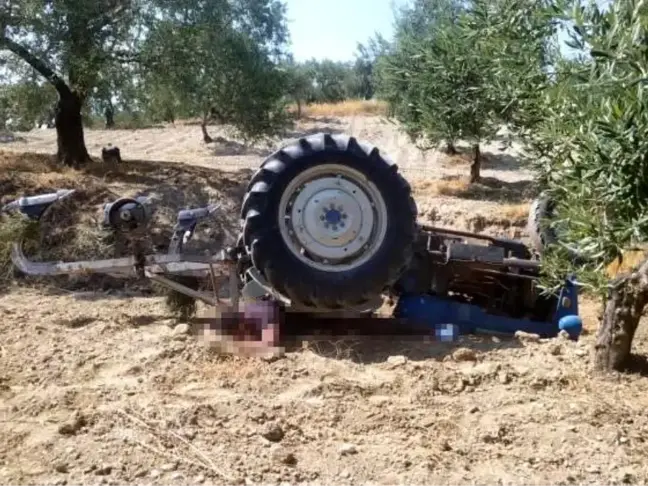 Manisa'da traktör kazası: Sürücü hayatını kaybetti