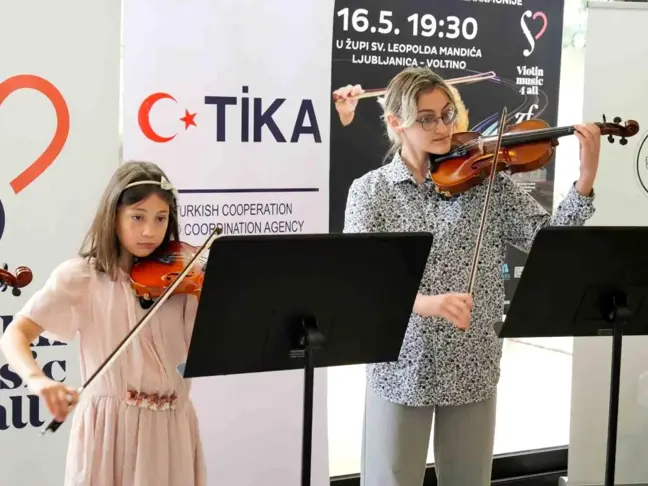 TİKA, Hırvatistan'da Engelliler Müzik Eğitim Merkezi'ne Destek Sağladı