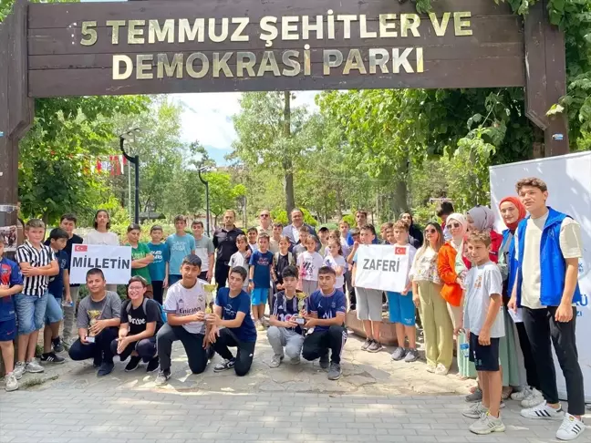 Vezirköprü Gençlik Merkezi'nde 15 Temmuz etkinlikleri düzenlendi