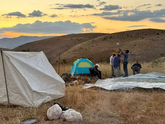 Doğaseverler Malatya'da yaylalarda kamp yapıyor