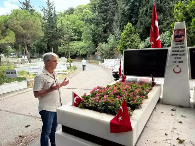 15 Temmuz Şehidi Batuhan Ergin'in Babası Bayrak Değişim Talebine Reddedildi