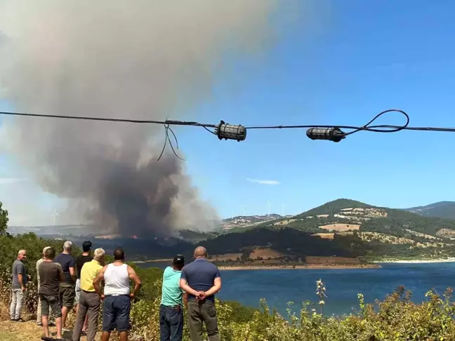 Çanakkale'de Orman Yangını Kontrol Altına Alınıyor