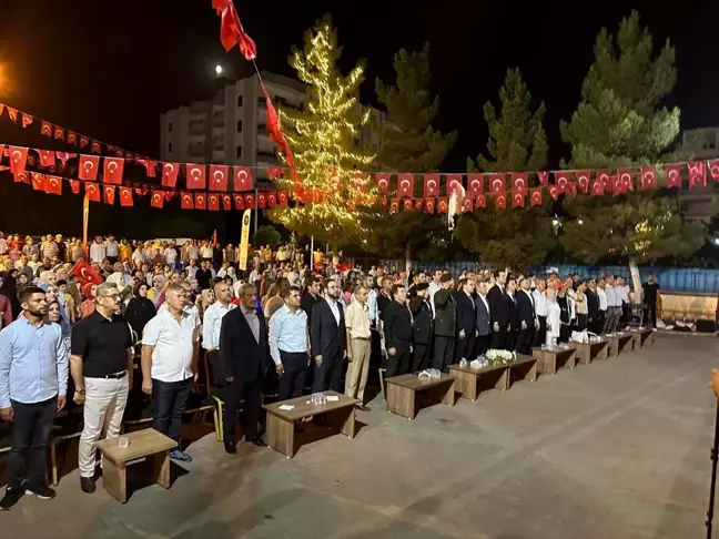 Mardin Midyat'ta 15 Temmuz anma etkinliği düzenlendi