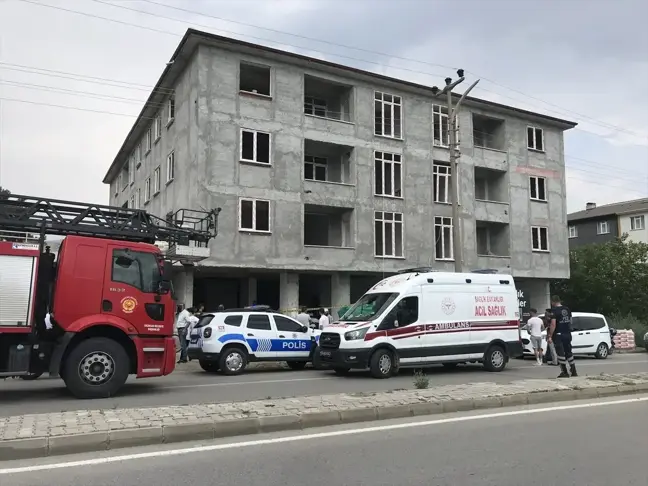 Erzincan'da inşaat halindeki binada asansör boşluğuna düşen kişi hayatını kaybetti