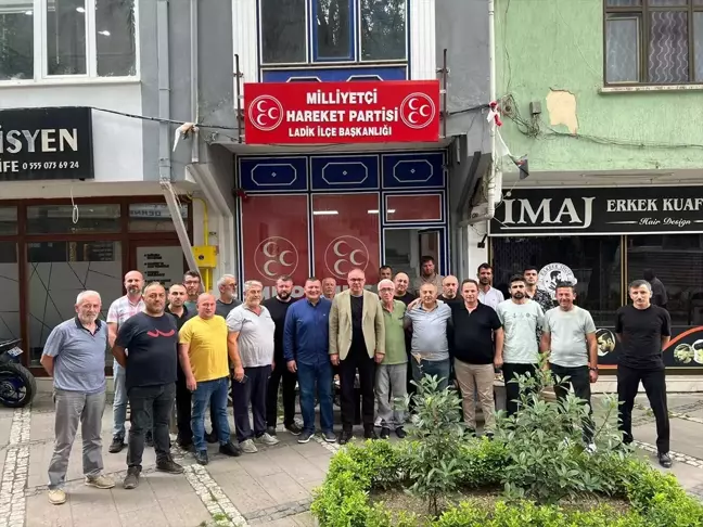 MHP Ladik İlçe Başkanlığına Gülami Erdoğan atandı