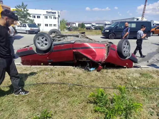 Ankara'da trafik kazası: Bir kişi yaralandı