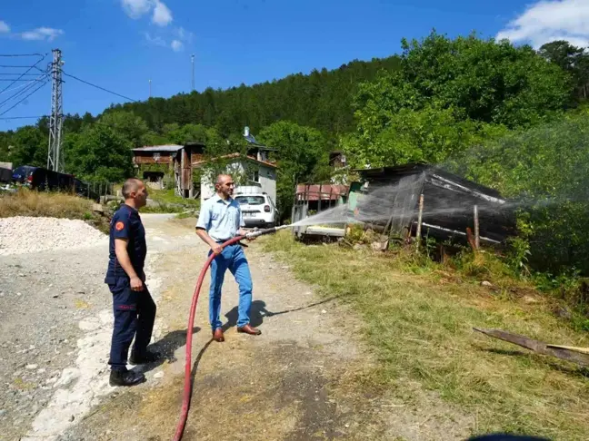 Kastamonu'da Köy Yangınlarına Karşı Eğitim Projesi Başlatıldı