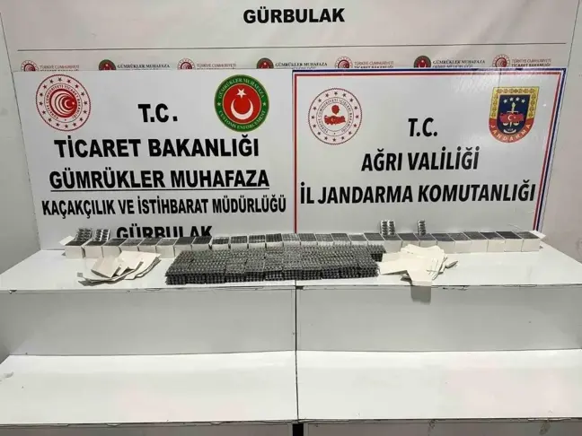 Ağrı'da kaçakçılık operasyonu: 4 şüpheli gözaltına alındı