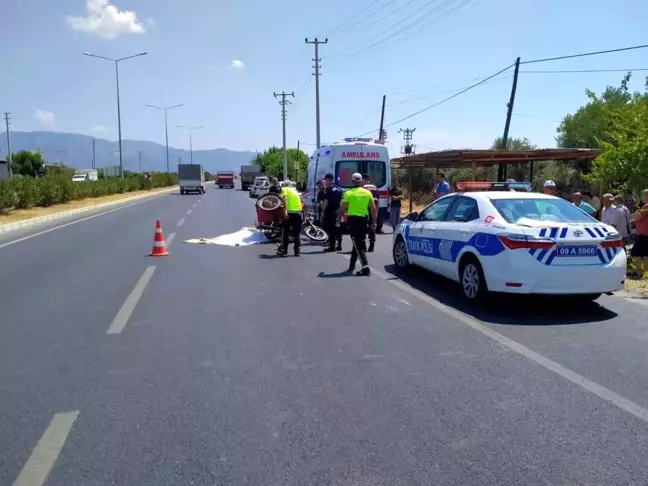 Aydın'da motosiklet kazası: Bir kişi hayatını kaybetti