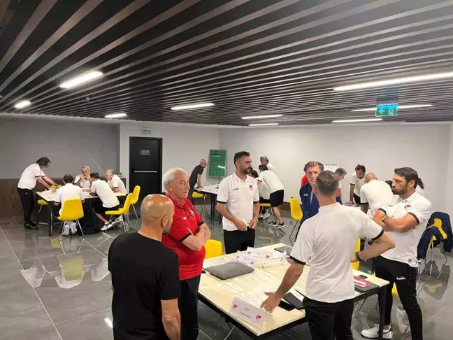 TFF UEFA Pro Lisans Antrenör Eğitim Programı'nın ikinci yüz yüze eğitimi başladı