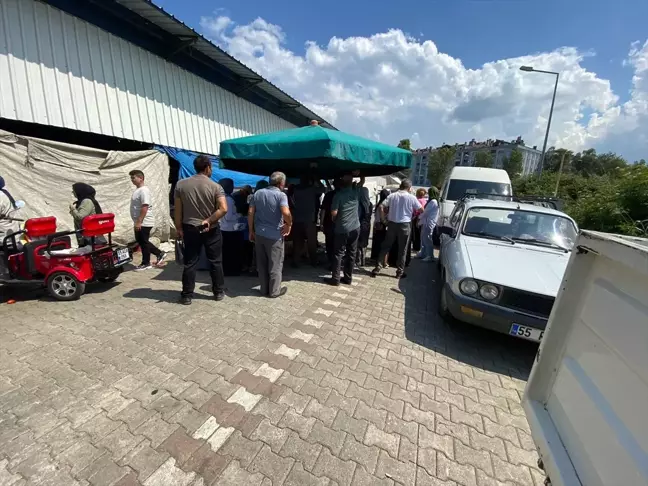 Samsun'da Otomobilin Çarptığı Yaya Yaralandı