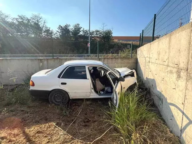 Tekirdağ'da trafik kazası: 1 kişi yaralandı