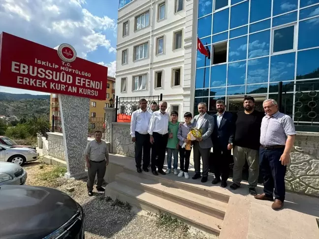 Çorum Müftüsü Şahin Yıldırım İskilip'te İncelemelerde Bulundu