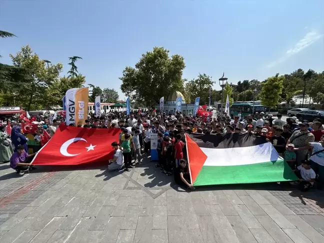 Konya'da İsrail'in Gazze'ye yönelik saldırıları protesto edildi