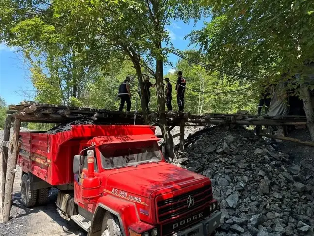 Zonguldak'ta Ruhsatsız İşletilen 4 Maden Ocağı Kapatıldı